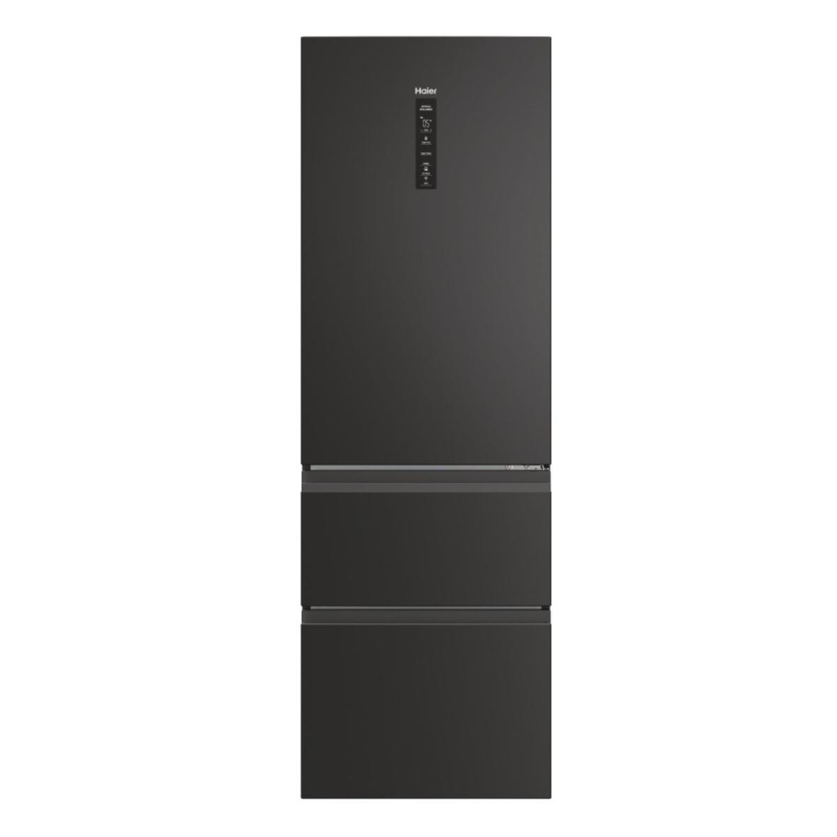 Haier 3D 60 Series 3 360 Litre 60/40 Freestanding Fridge Freezer - Black