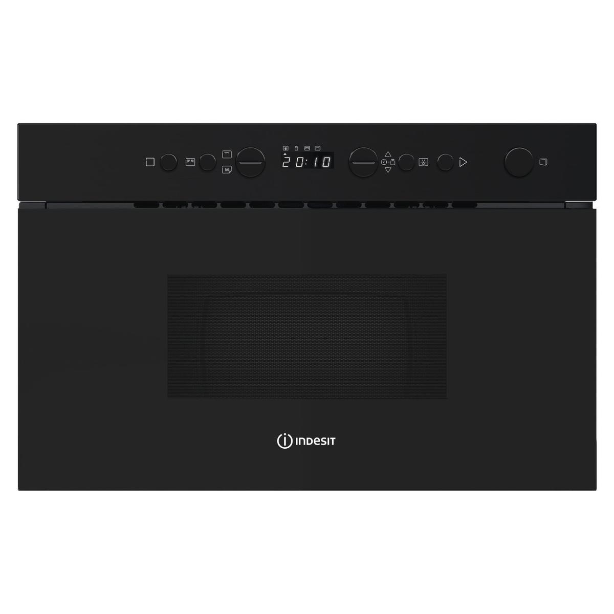 Indesit Built-In Microwave & Grill - Black