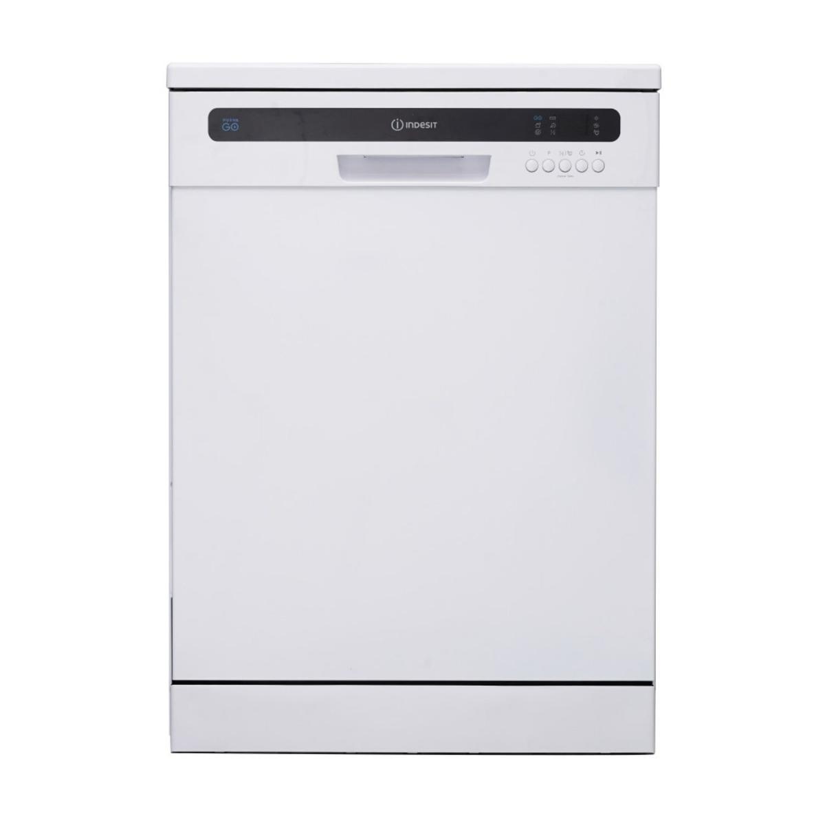 Indesit Push&Go Freestanding Dishwasher - White