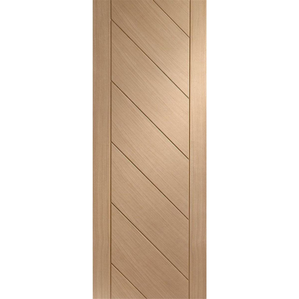 Internal Oak FD30 Fire Door - Unfinished - 2040 x 726 x 44mm - Monza - XL Joinery
