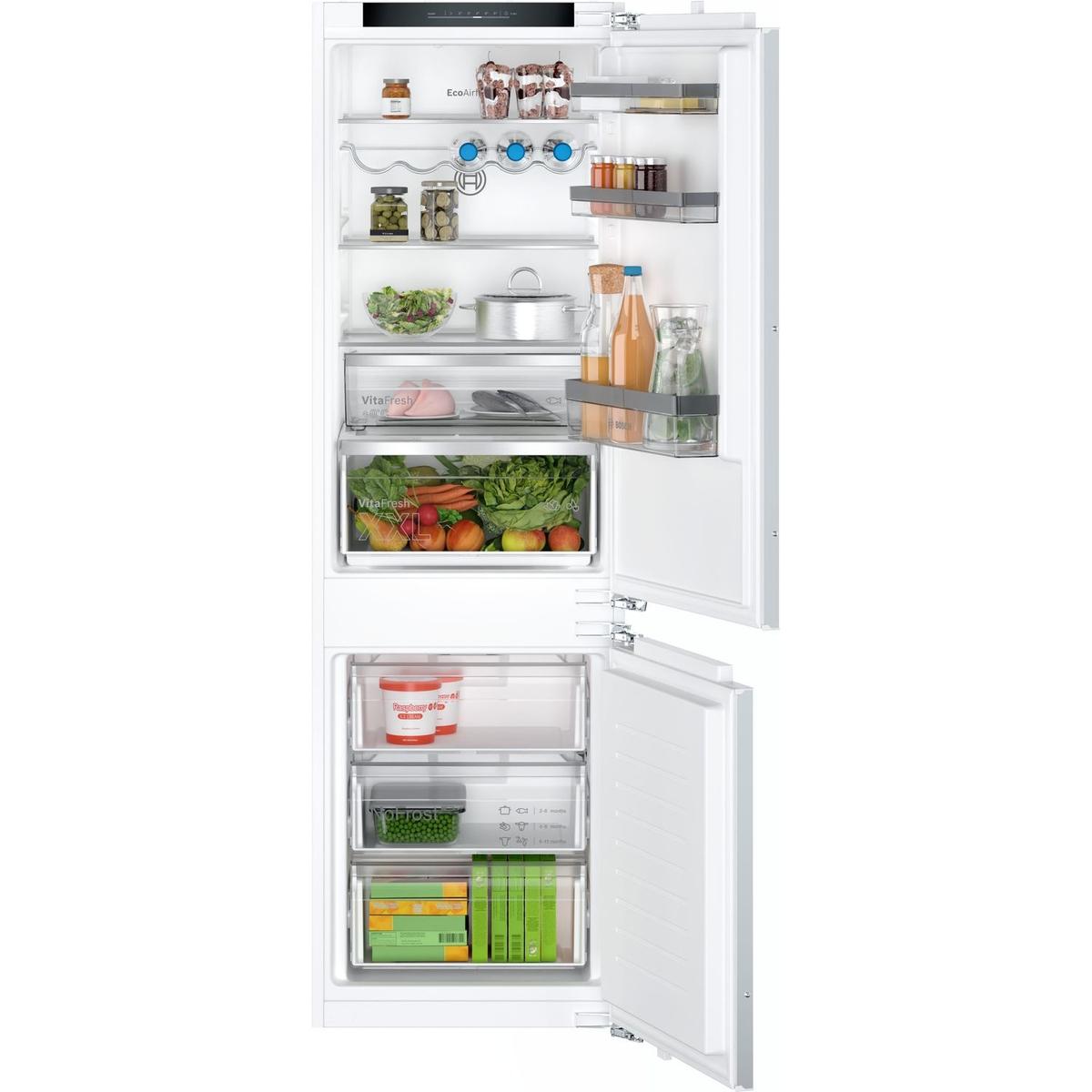 Refurbished Bosch Series 4 KIN86VFE0G Integrated 260 Litre 70/30 Frost Free Fridge Freezer