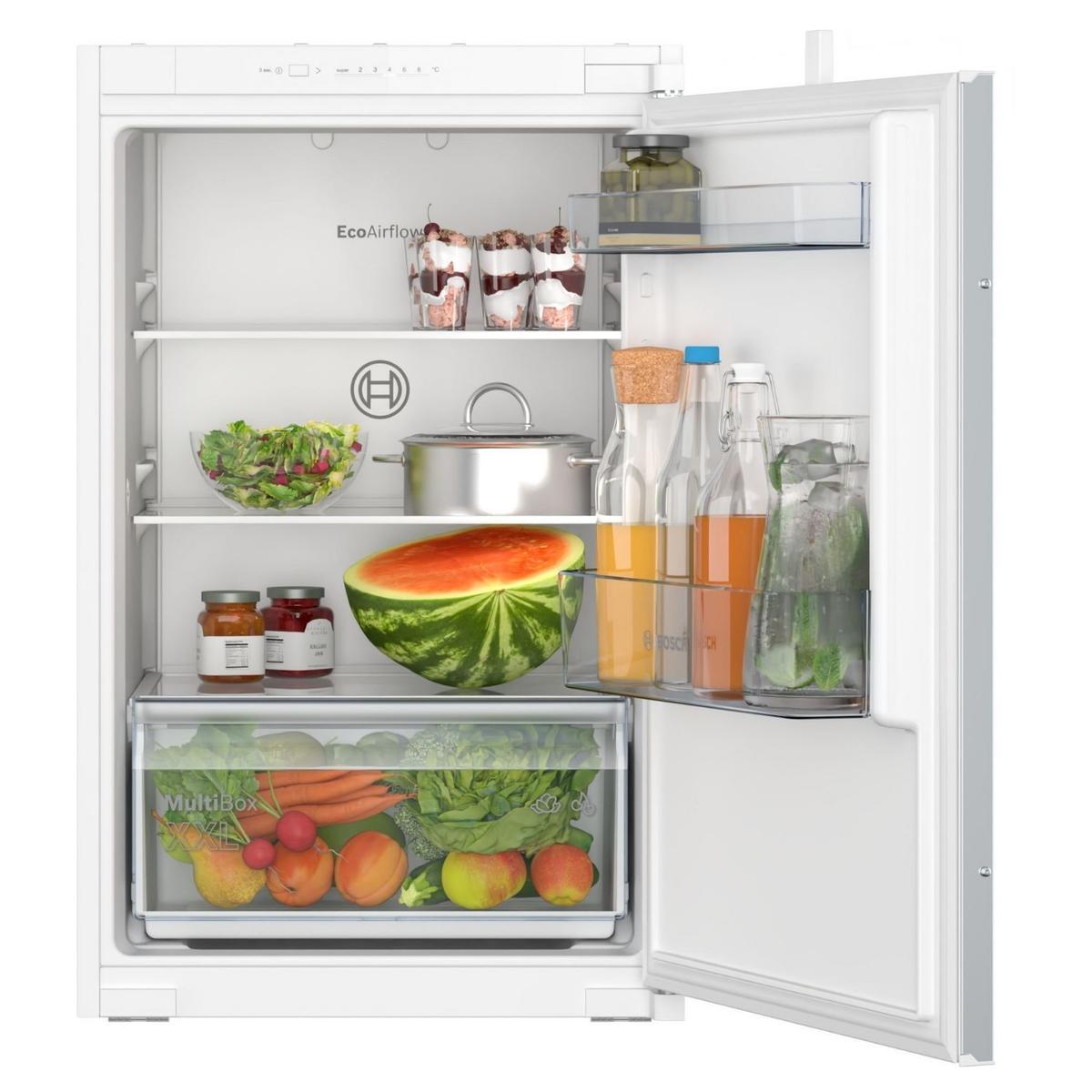 Bosch Series 2 136 Litre 88 cm In-column Integrated Fridge with Sliding Door Hinge