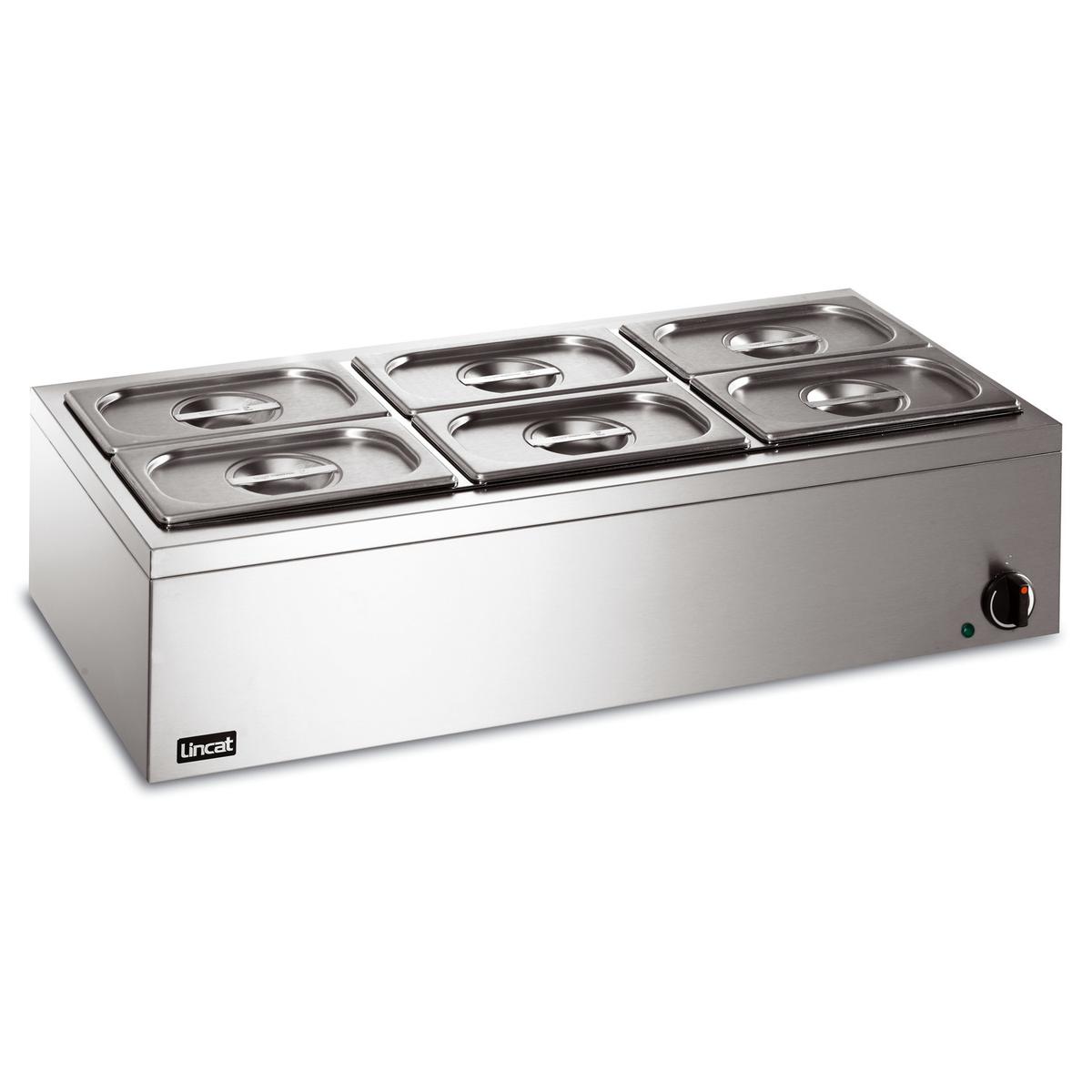 Lincat LBM3 Lynx 400 Dry Heat Bain Marie - 6 x 1/4 GN, 850mm Wide