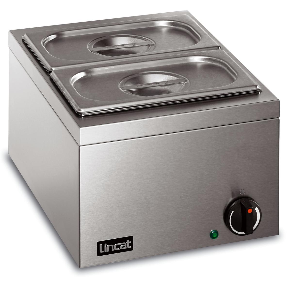 Lincat LBMW Lynx 400 Wet Heat Bain Marie - 2 x 1/4 GN, 285mm Wide