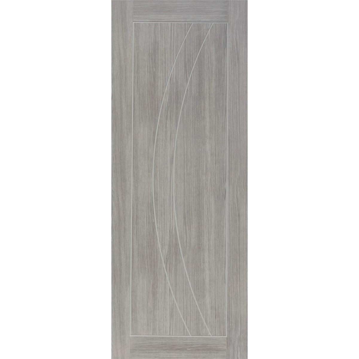 Internal Grey Woodgrain Laminate FD30 Fire Door - Prefinished - 2040 x 826 x 44mm - Salerno - XL Joinery