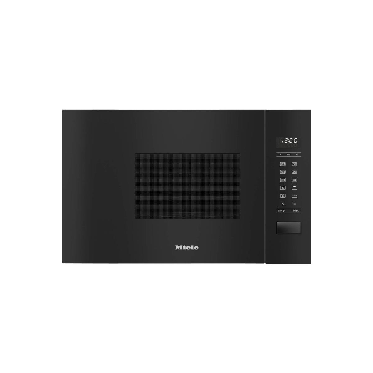 Miele Built-In Microwave with Grill - Black