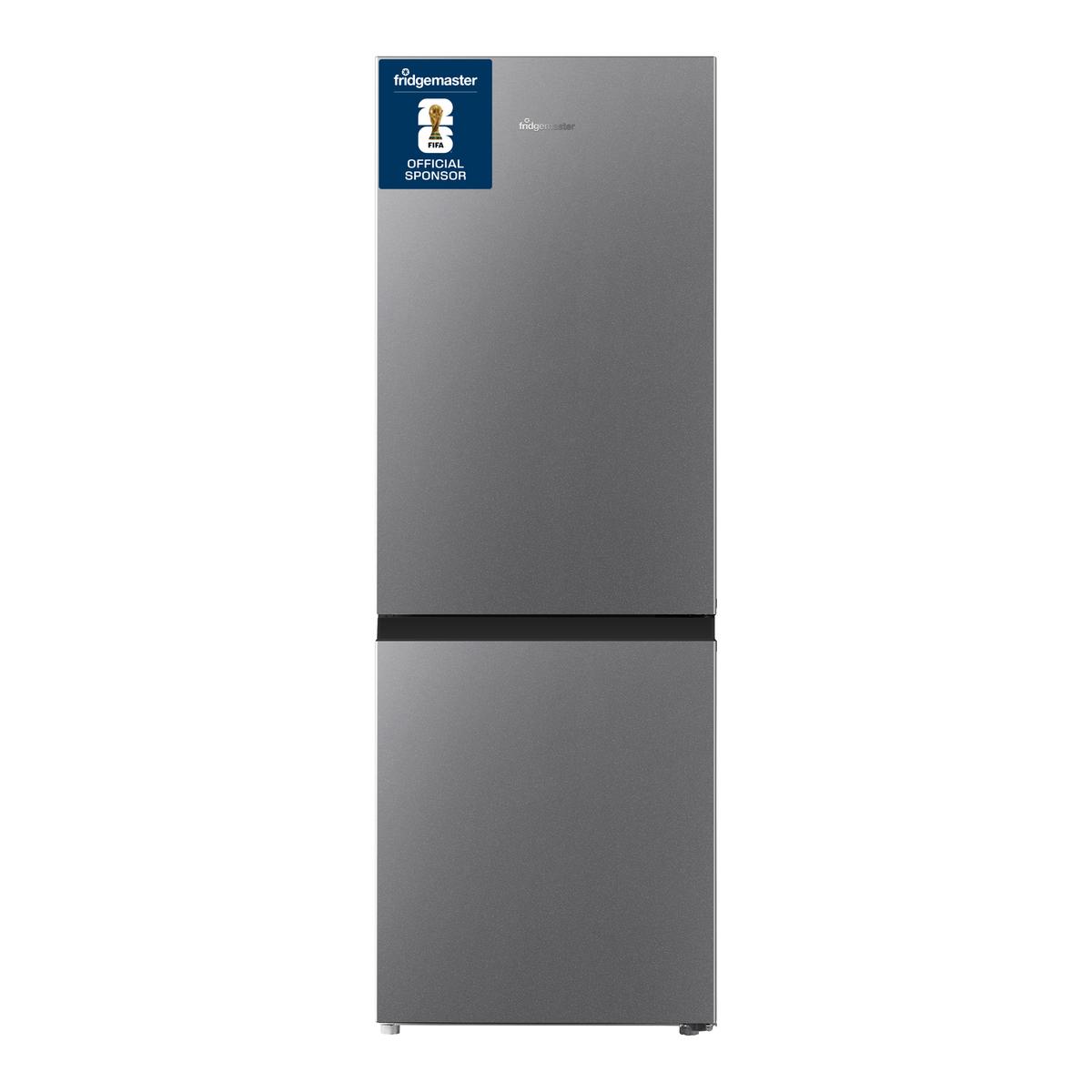 Fridgemaster 175 Litre 60/40 Freestanding Fridge Freezer - Silver