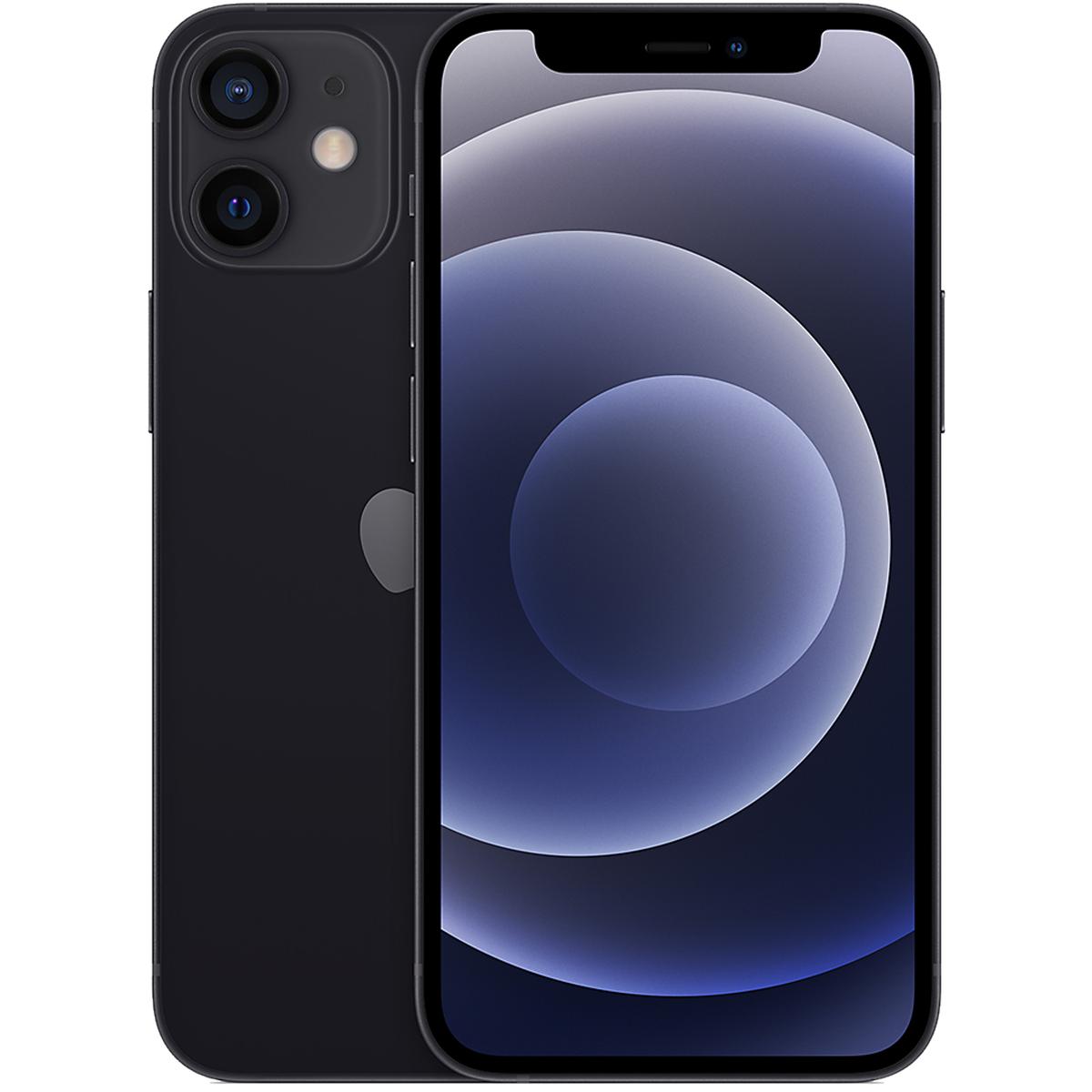 Refurbished Apple iPhone 12 Mini Black 5.4" 64GB 5G Unlocked & SIM Free Smartphone