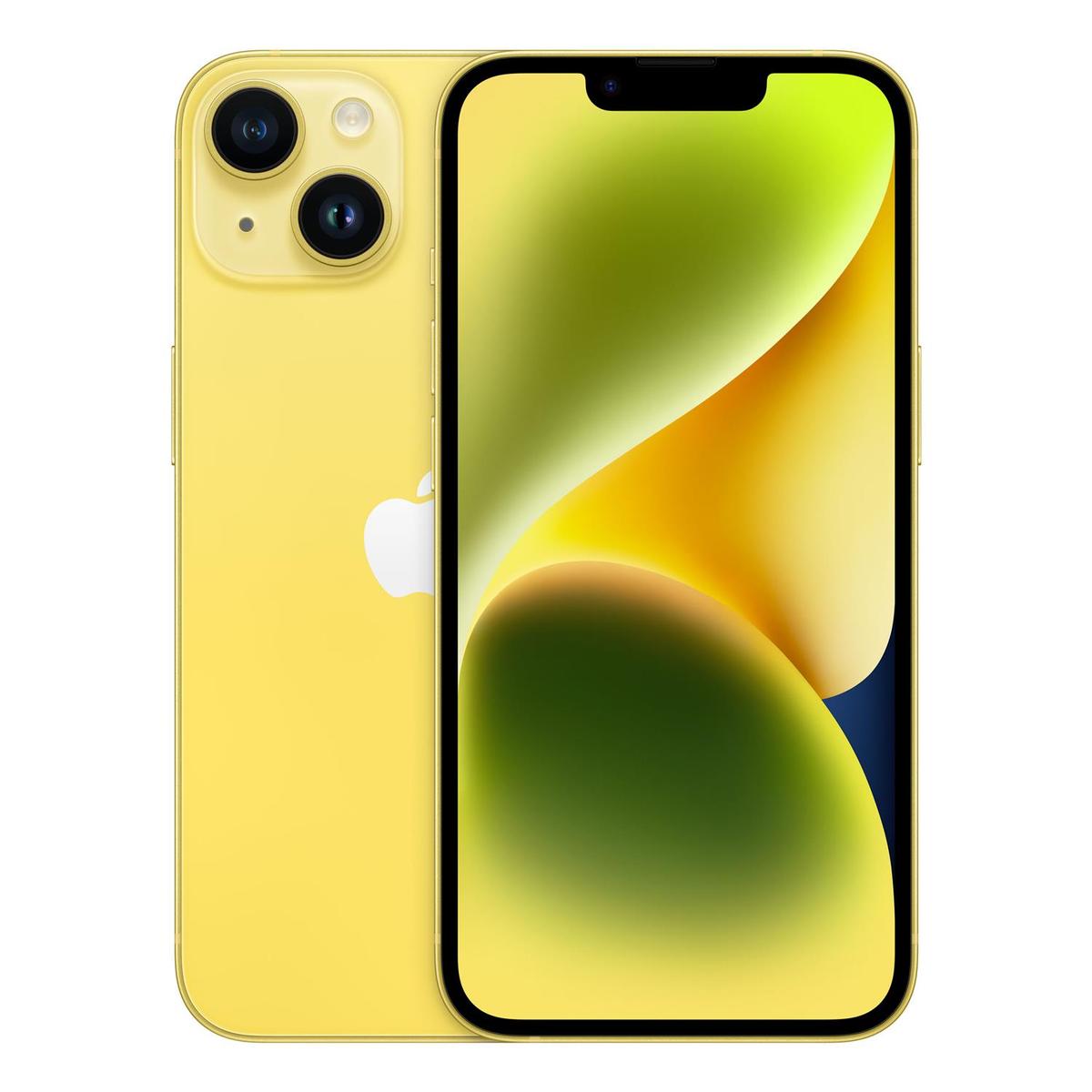 Apple iPhone 14 Yellow 6.1" 512GB 5G Unlocked & SIM Free Smartphone