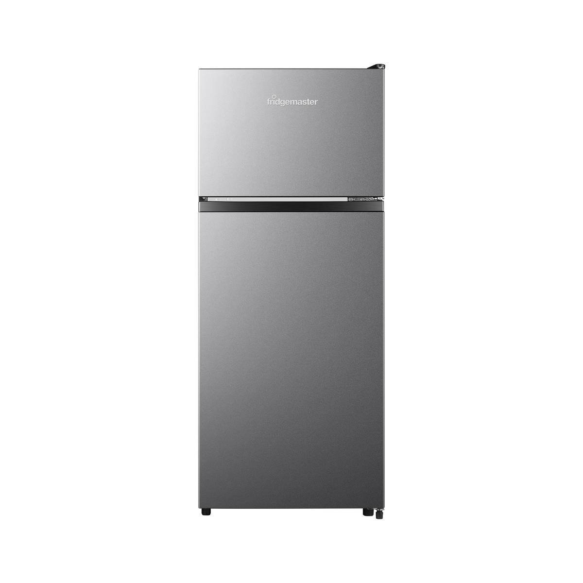 Fridgemaster 124 Litre 80/20 Top Mount Freestanding Fridge Freezer - Silver