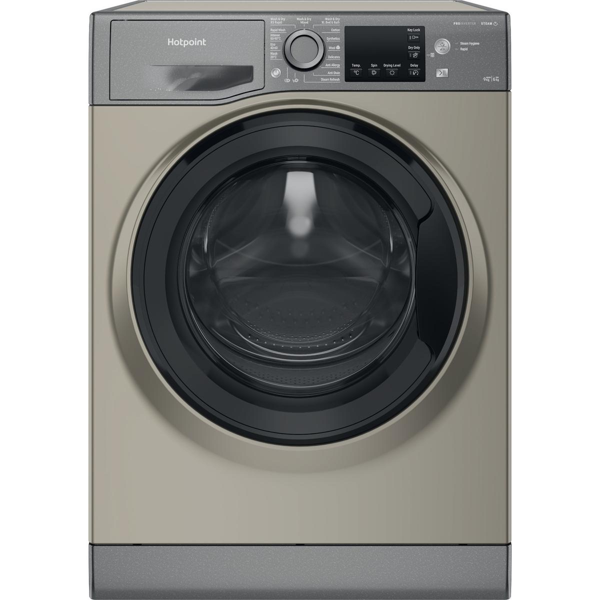 Hotpoint Futura 9kg Wash 6kg Dry 1400rpm Washer Dryer - Graphite Grey