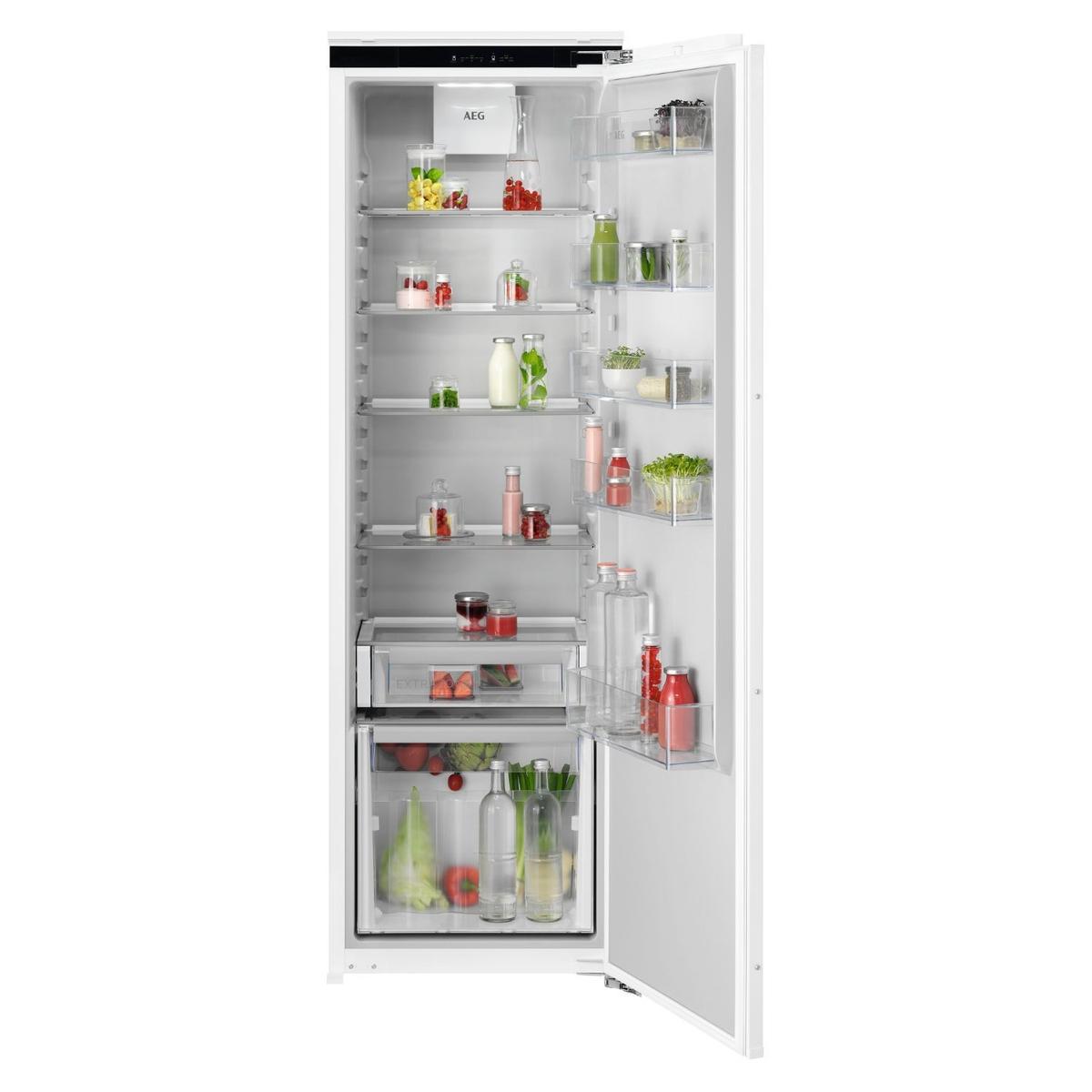 AEG 6000 Series 310 Litre 177cm In-column Integrated Fridge with Fixed Door Hinge