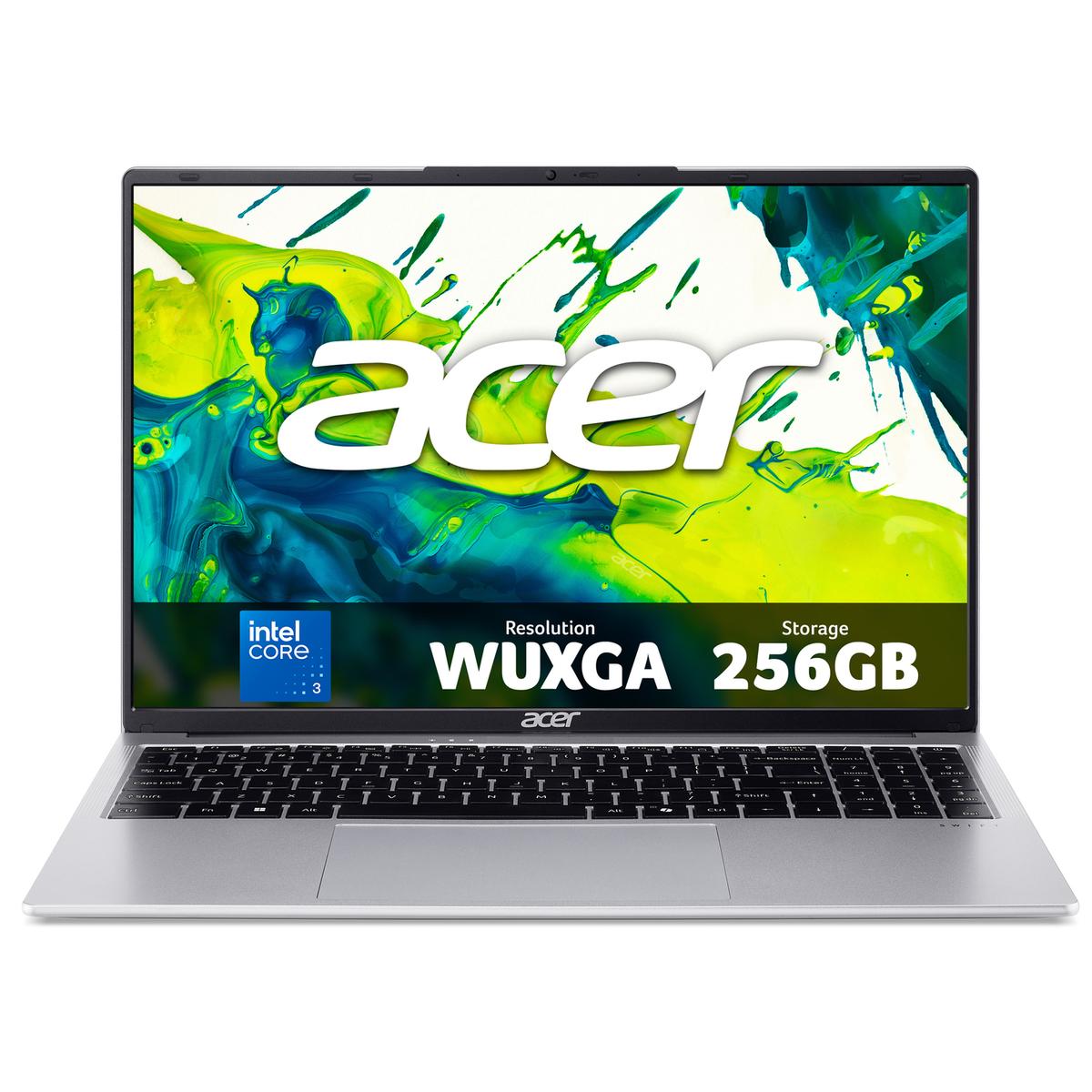 Acer Swift Lite Intel Core 3 8GB RAM 256GB SSD 16 Inch Windows 11 Laptop