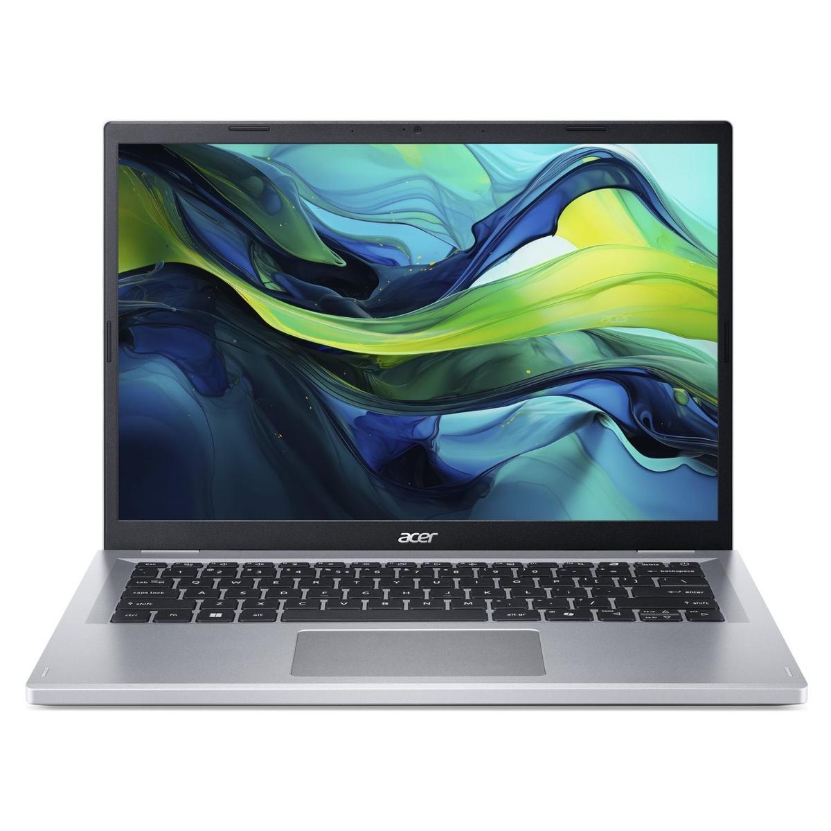 Refurbished Acer Aspire Go 14 AG14-31P Intel N200 4GB RAM 128GB SSD 14 Inch Windows 11 Home in S Mode - Silver
