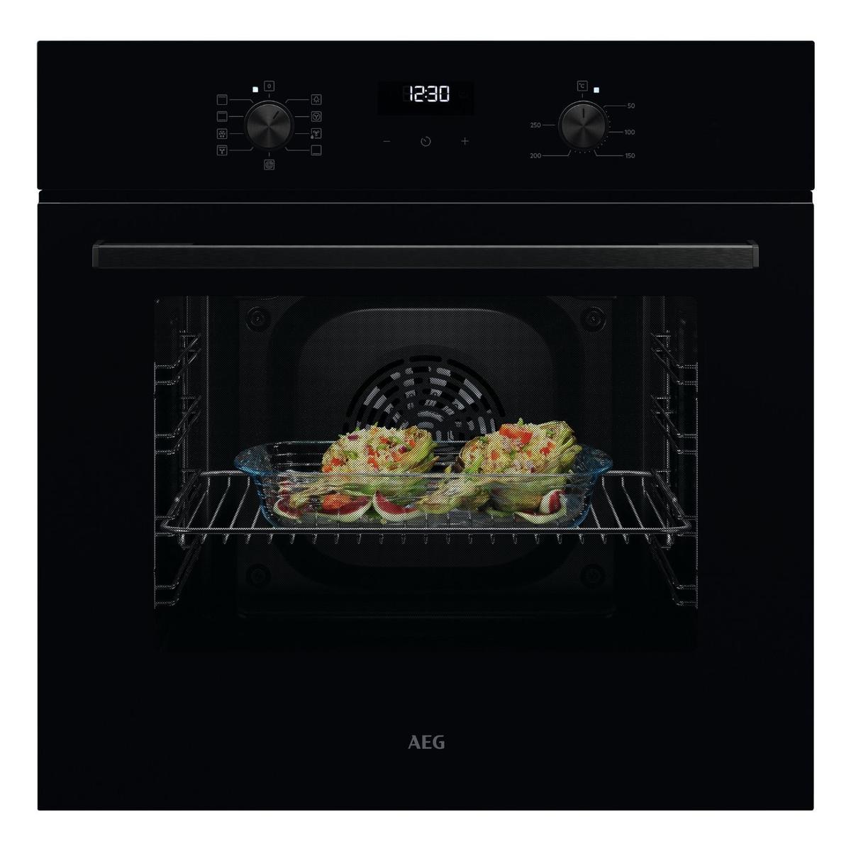 AEG 5000 Series OU5AB20CK Electric Single Oven - Black
