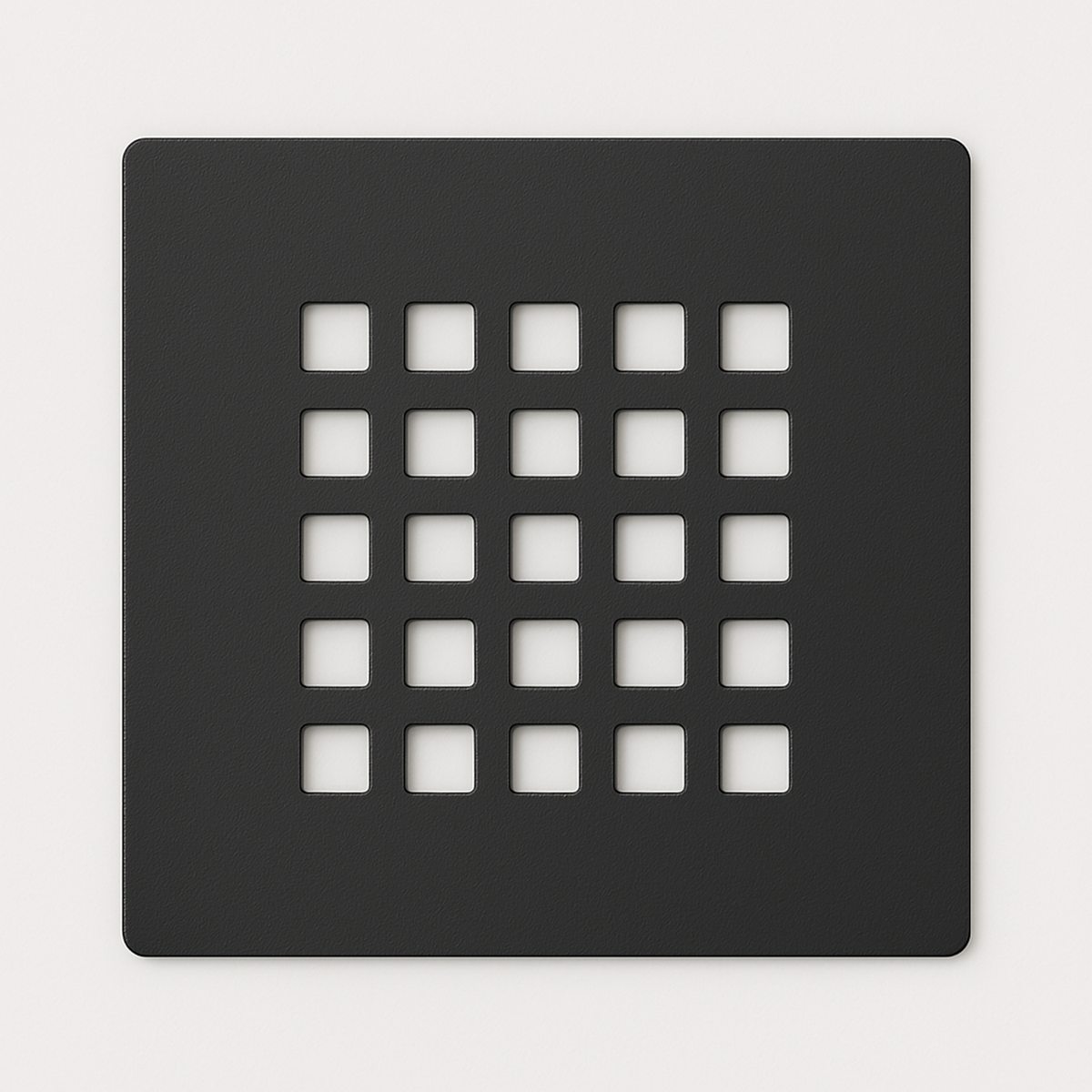 Black Grill Waste Cover - Slate Tray