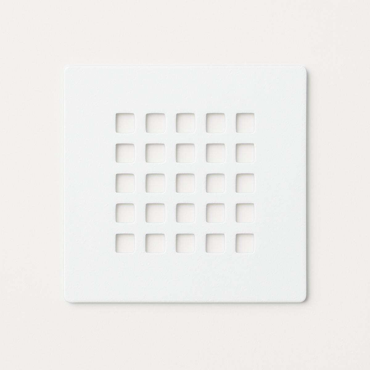 White Grill Waste Cover - Slate Trays