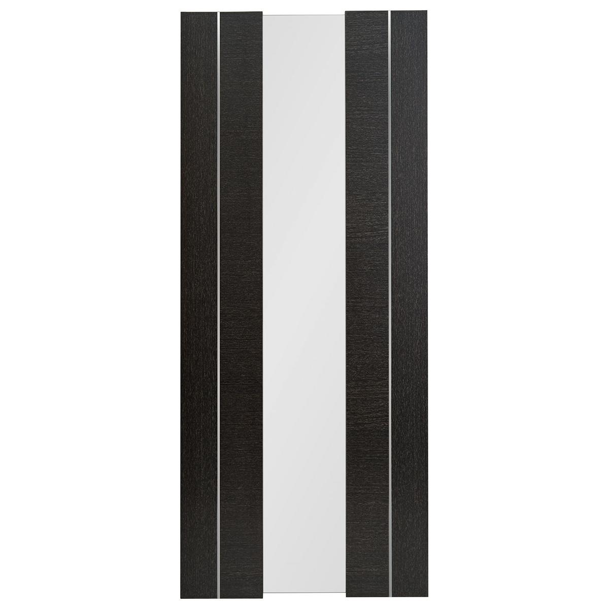 Internal Grey Door with Clear Glass - Pre-Finished - 1981 x 686 x 35mm - Forli Essential - XL Joinery