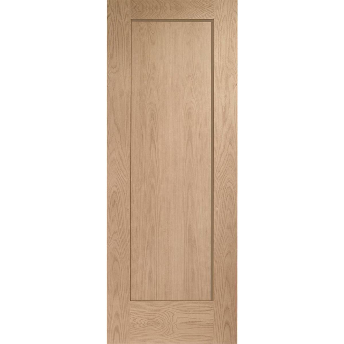 Internal Oak One-Panel Door - Pre-Finished - 2040 x 626 x 40mm - Pattern 10 - XL Joinery