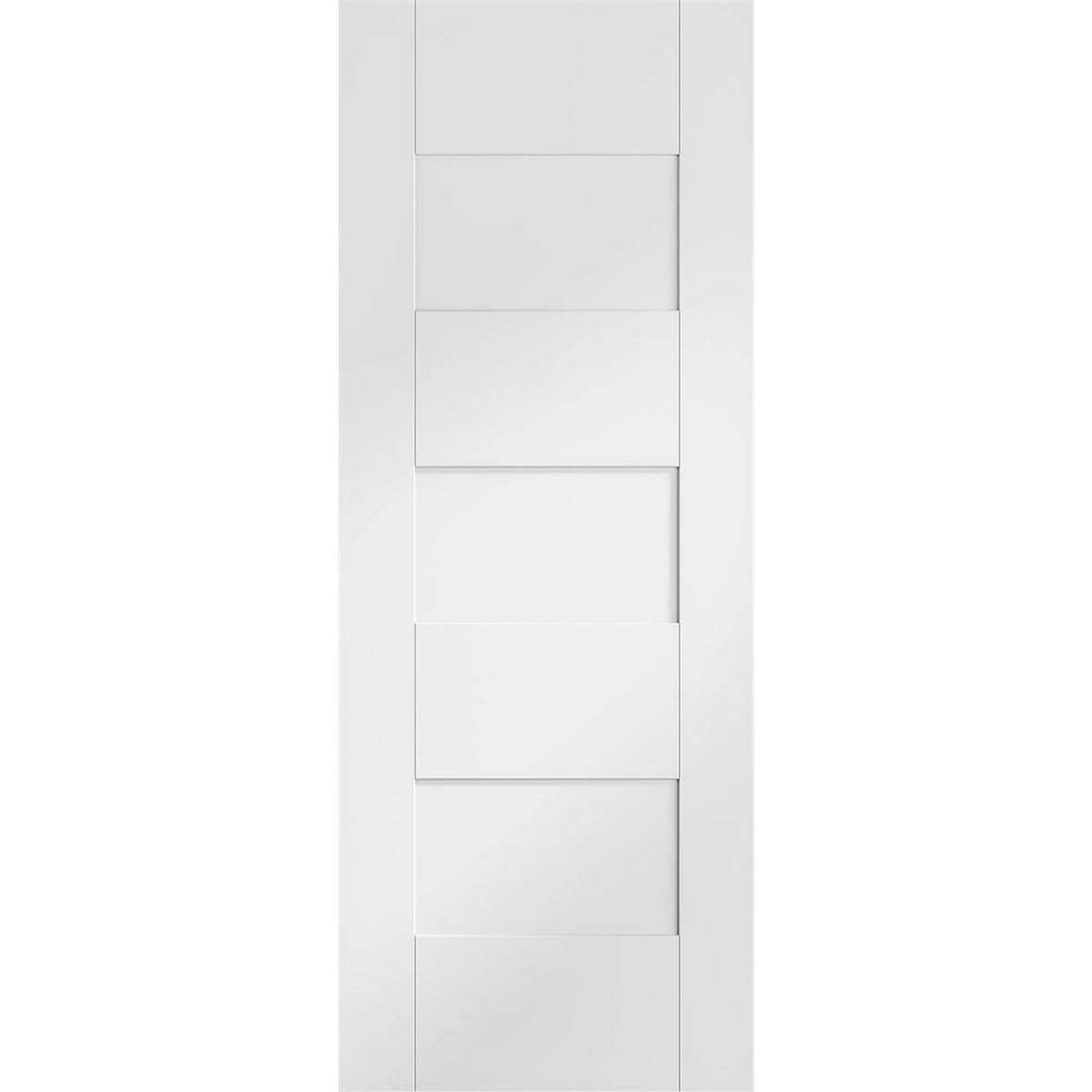 Internal White Finished Door - Pre-Finished - 1981 x 838 x 35mm - Perugia Essential - XL Joinery