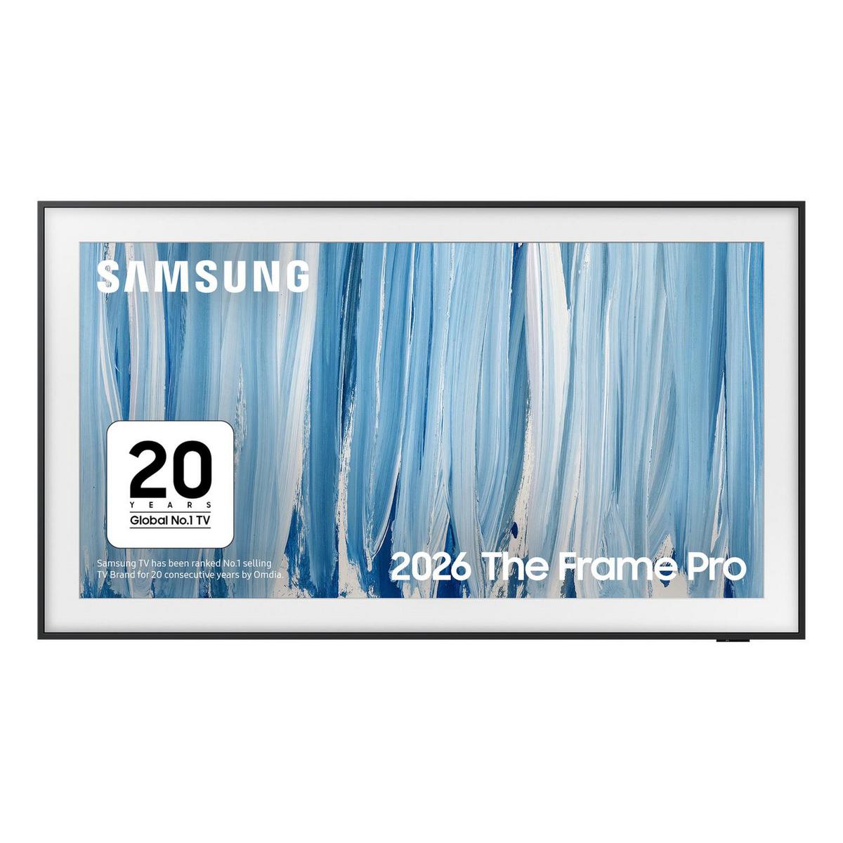 Samsung QE65LS03HWUXXU 65" The Frame QLED 4K Smart TV with Art Mode Matte Display & Dolby Atmos