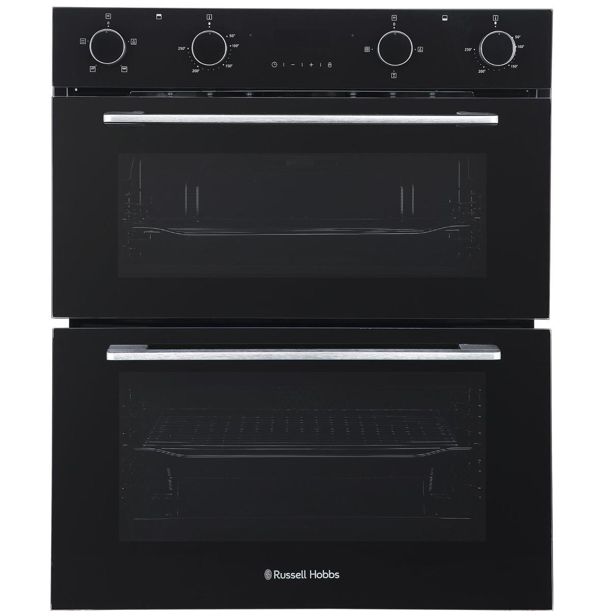Russell Hobbs RH72DEO1001B01 Built Under Electric Double Oven - Black