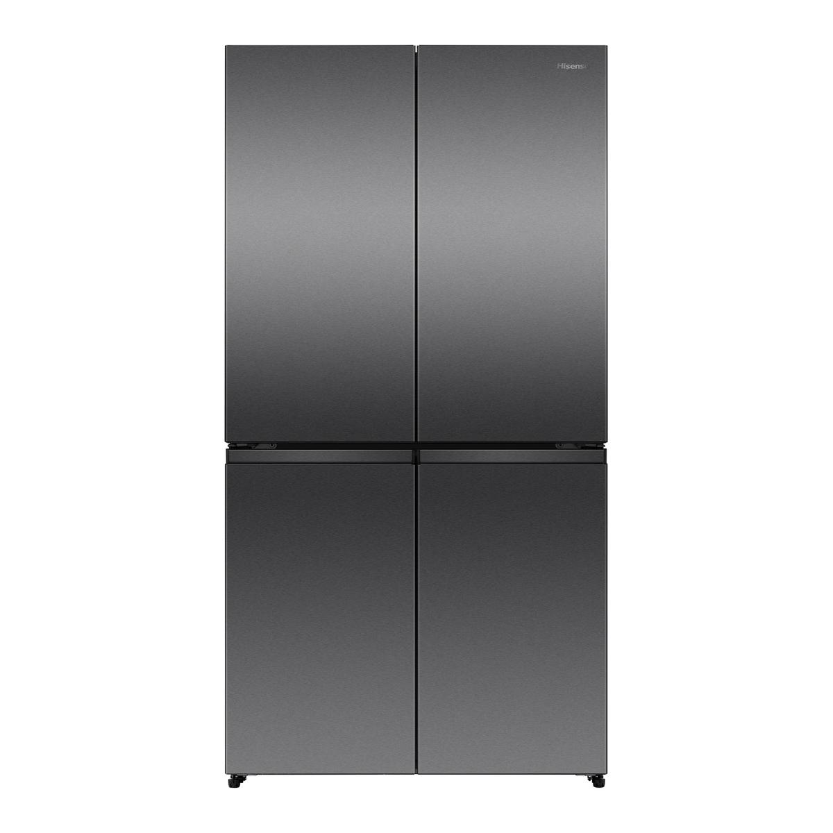 Hisense PureFlex 640 Litre Four Door American Fridge Freezer - Grey