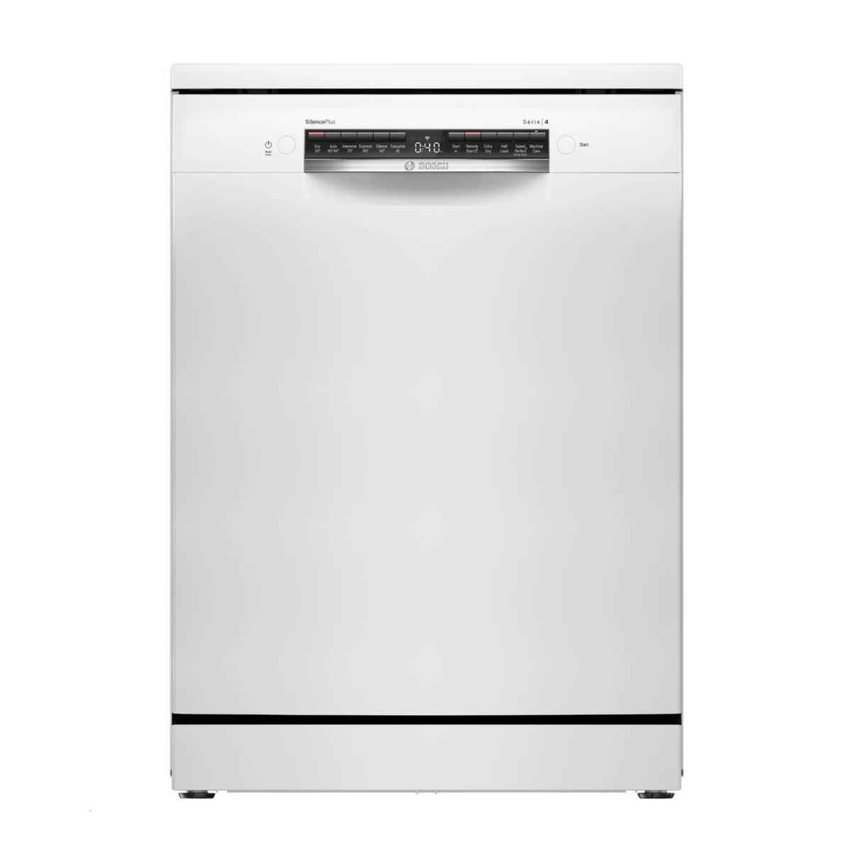 Bosch Series 4 Freestanding Dishwasher - Smart Wi-Fi B-Rated White