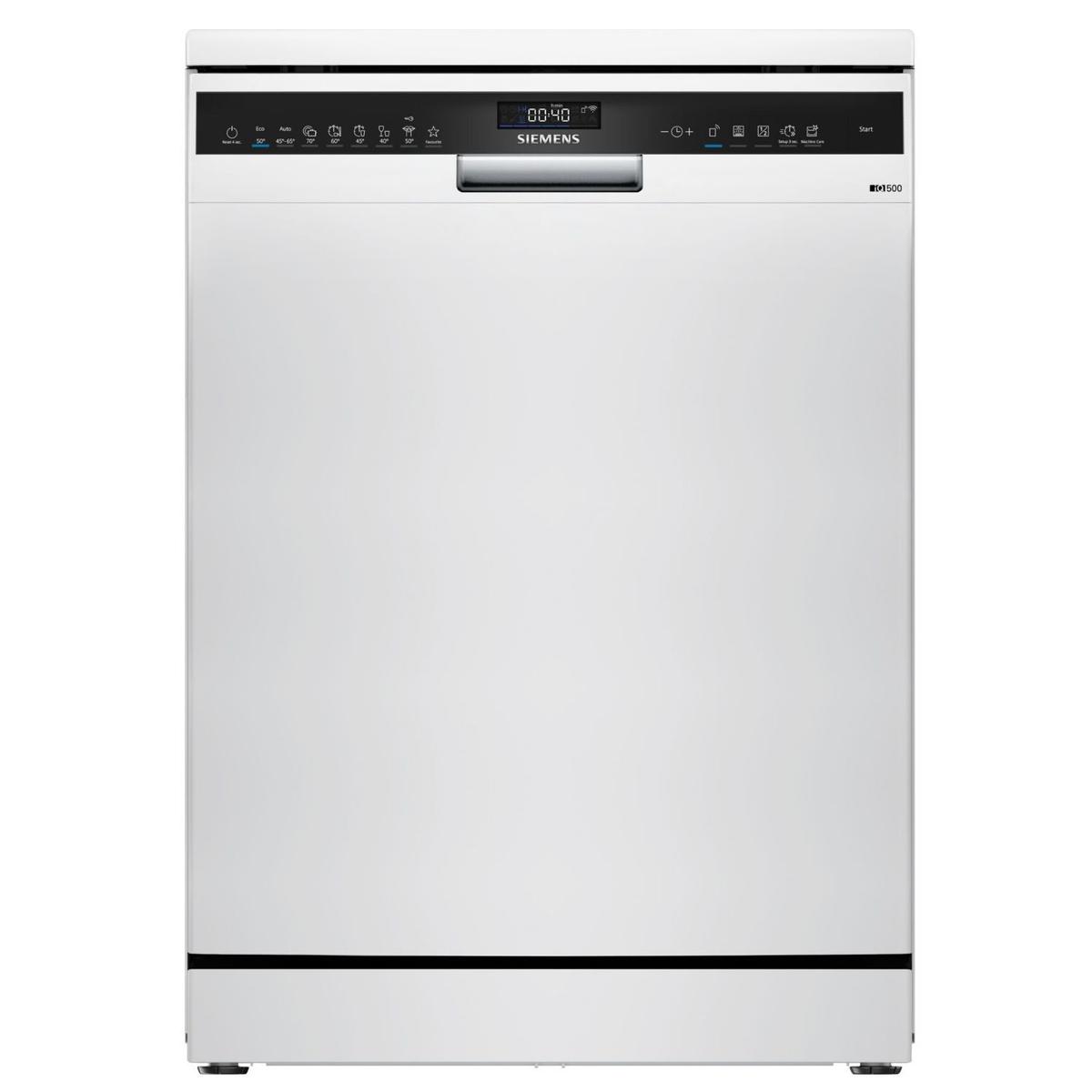 Siemens iQ500 Freestanding Dishwasher - Smart Wi-Fi, A-Rated, White