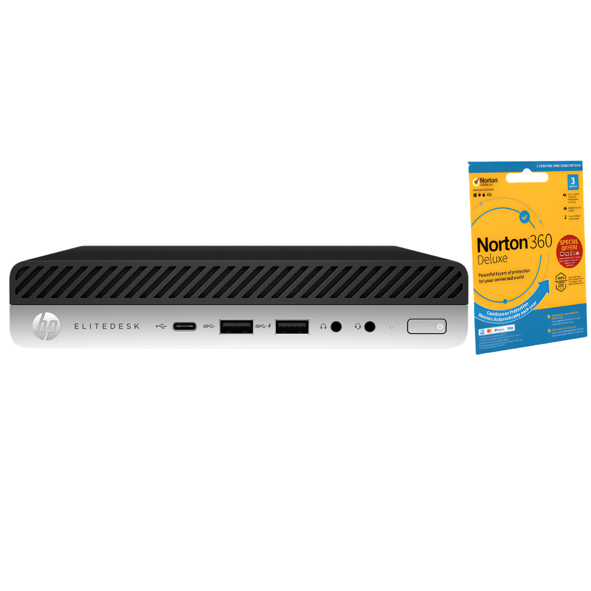 Refurbished HP EliteDesk 800 G5 Intel Core i5 9th gen 32GB RAM 256GB SSD Windows 11 Pro Mini Desktop PC