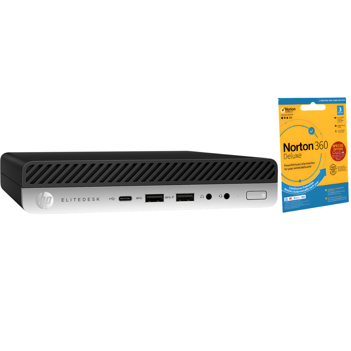 Refurbished HP EliteDesk 800 G5 Intel Core i7 9th gen 32GB RAM 256GB SSD Windows 11 Pro Mini Desktop PC