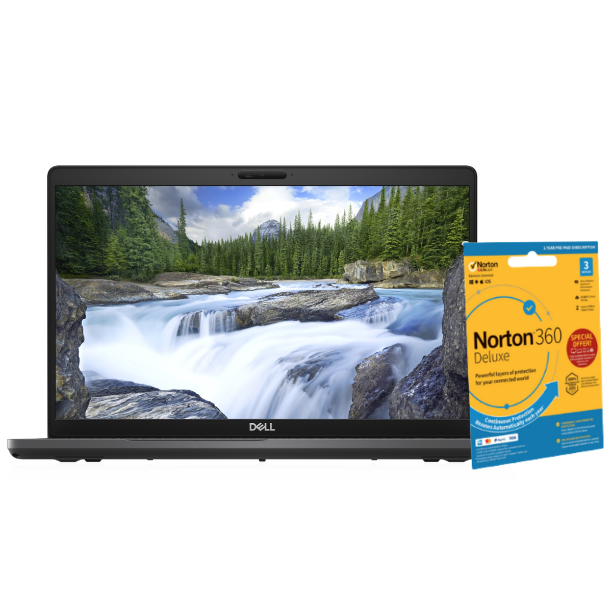 Refurbished Dell Latitude 5500 Core i7 8th gen 16GB RAM 256GB SSD 15.6 Inch Windows 11 Pro Laptop
