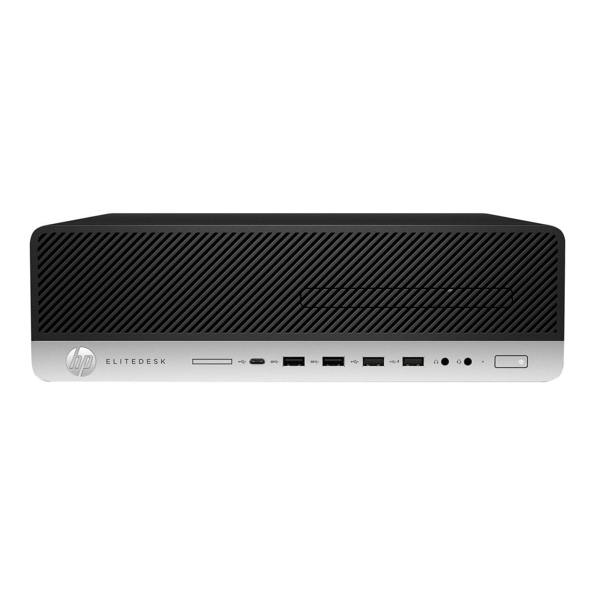 Refurbished HP EliteDesk 800 G4 Intel Core i7 8th gen 16GB RAM 512GB SSD Windows 11 Pro SFF Desktop PC