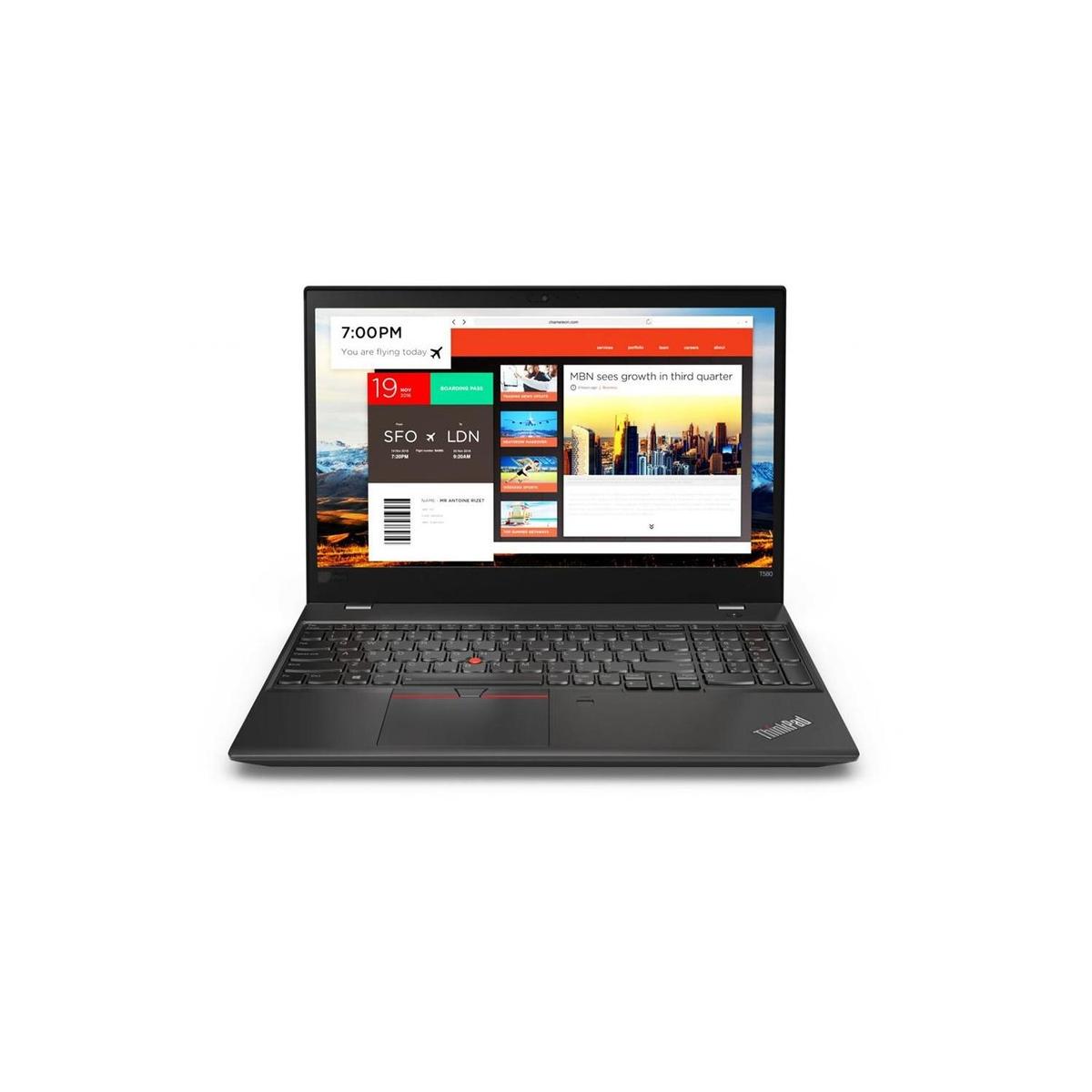 Refurbished Lenovo ThinkPad T580 Core i7 8th gen 16GB RAM 256GB SSD 15.6 Inch Windows 11 Pro Laptop