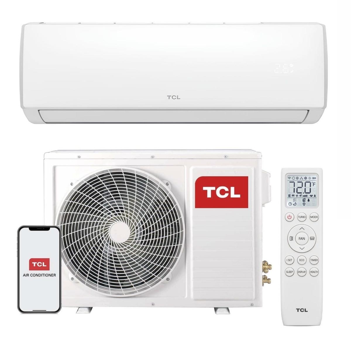 TCL 24000 BTU Smart A++ Wall Mounted Split Air Conditioner with Heat Pump