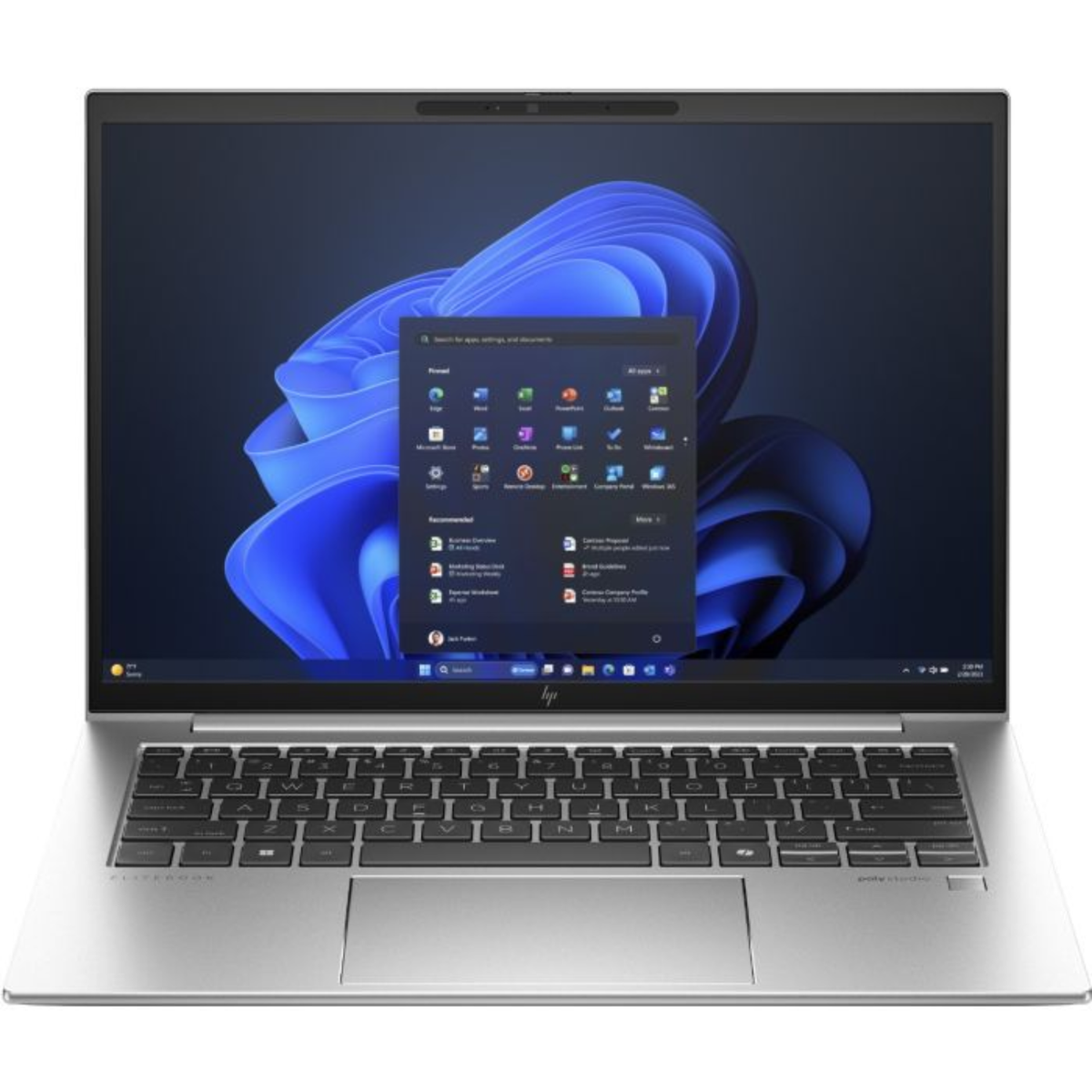 Refurbished HP Elitebook 840 G11 Core Ultra 7 155U 16GB RAM 512GB SSD 14 Inch Windows 11 Home Laptop