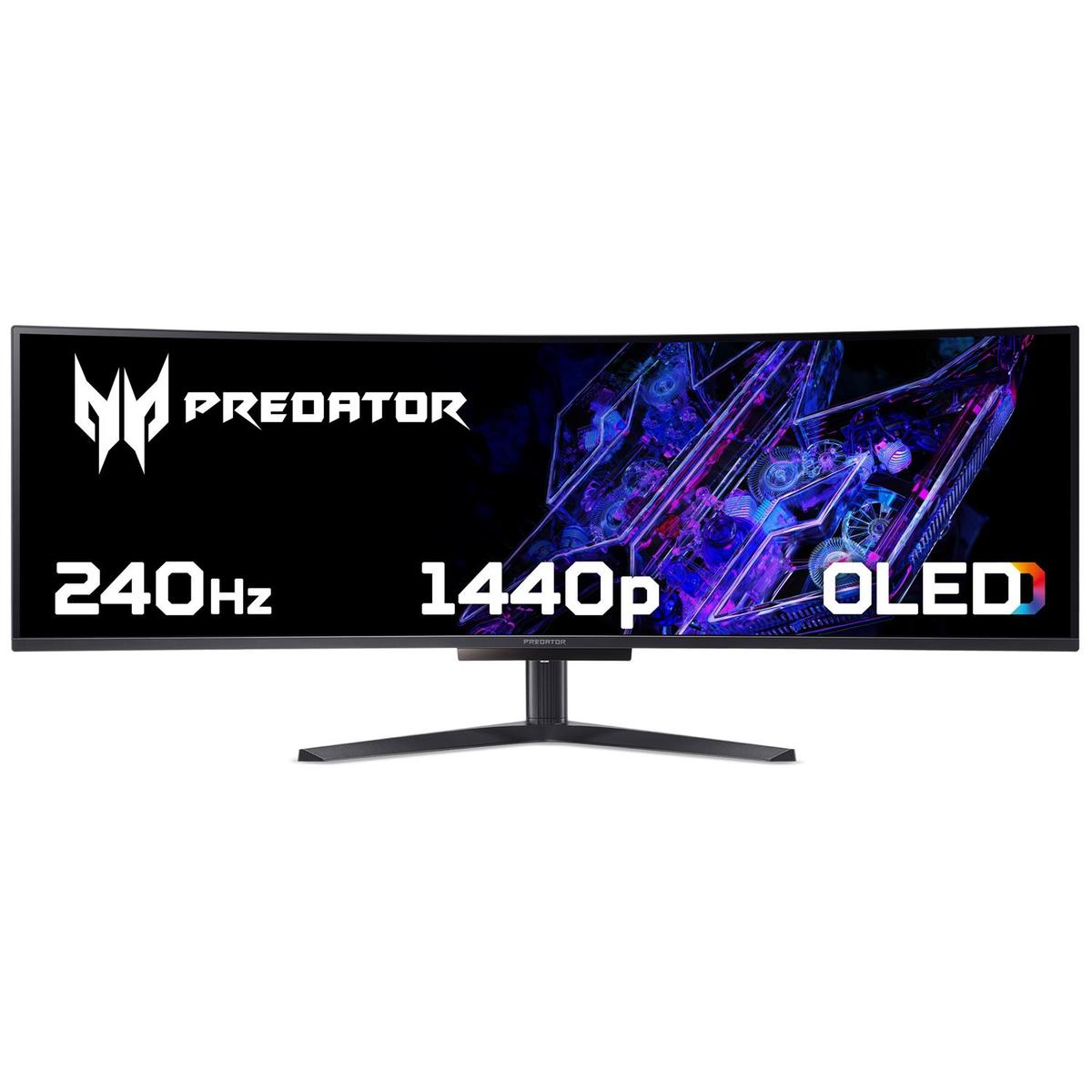 Acer Predator X49X 49" QD-OLED DQHD 240Hz 0.03ms Curved Gaming Monitor
