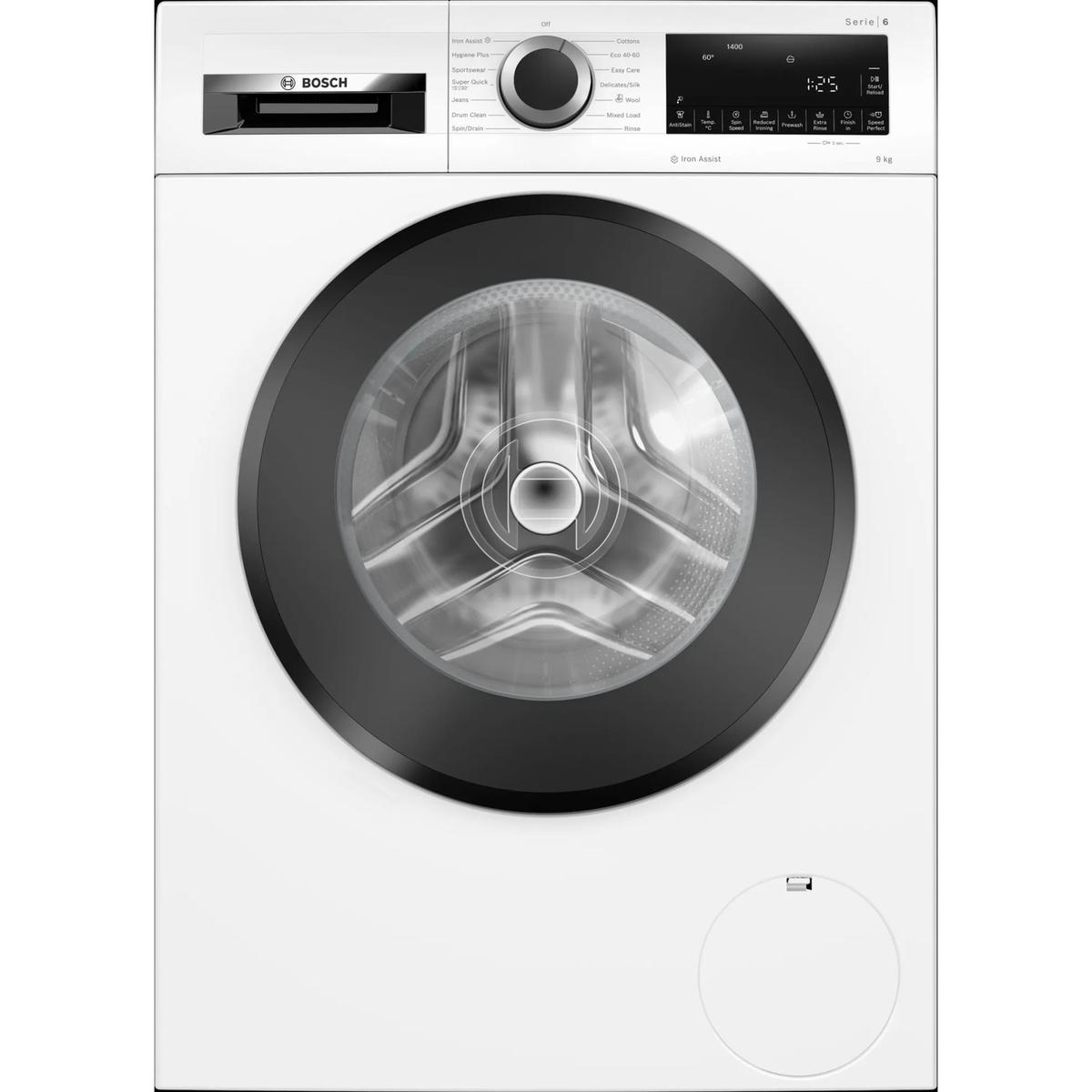 Refurbished Bosch Series 6 WGG24400GB 9KG 1400 Spin Washing Machine White