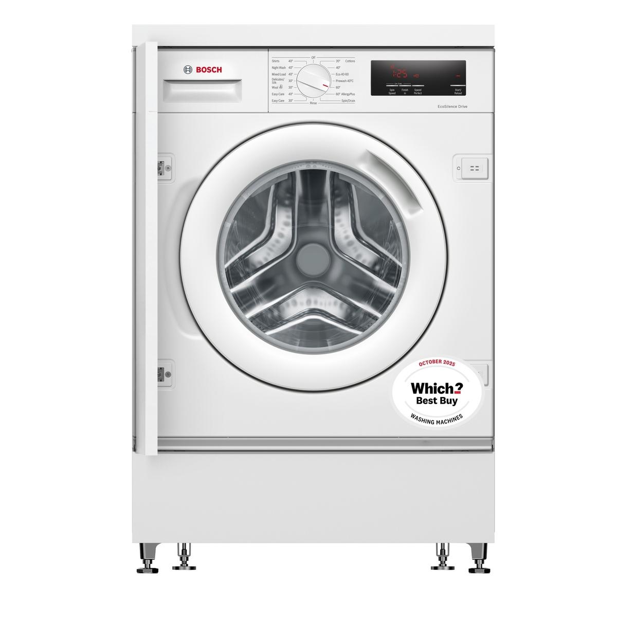 Bosch Series 6 8kg 1400rpm Integrated Washing Machine