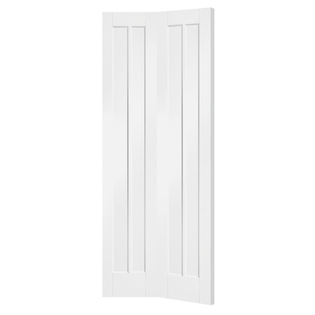 Internal White Primed Bi-Fold Door - 1981 x 762 x 35mm - Worcester - XL Joinery