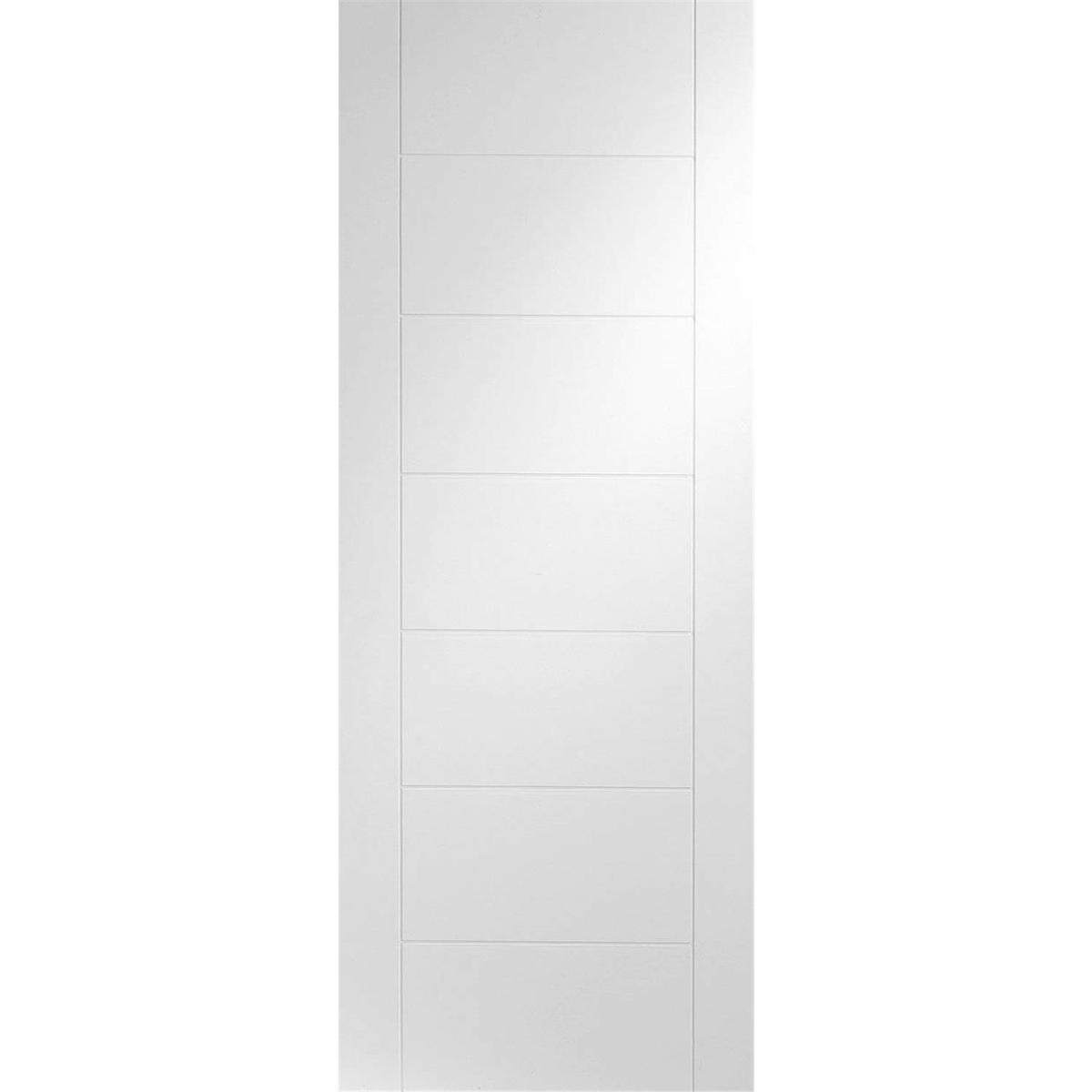 Internal White Primed FD30 Fire Door - 2040 x 726 x 44mm - Palermo - XL Joinery