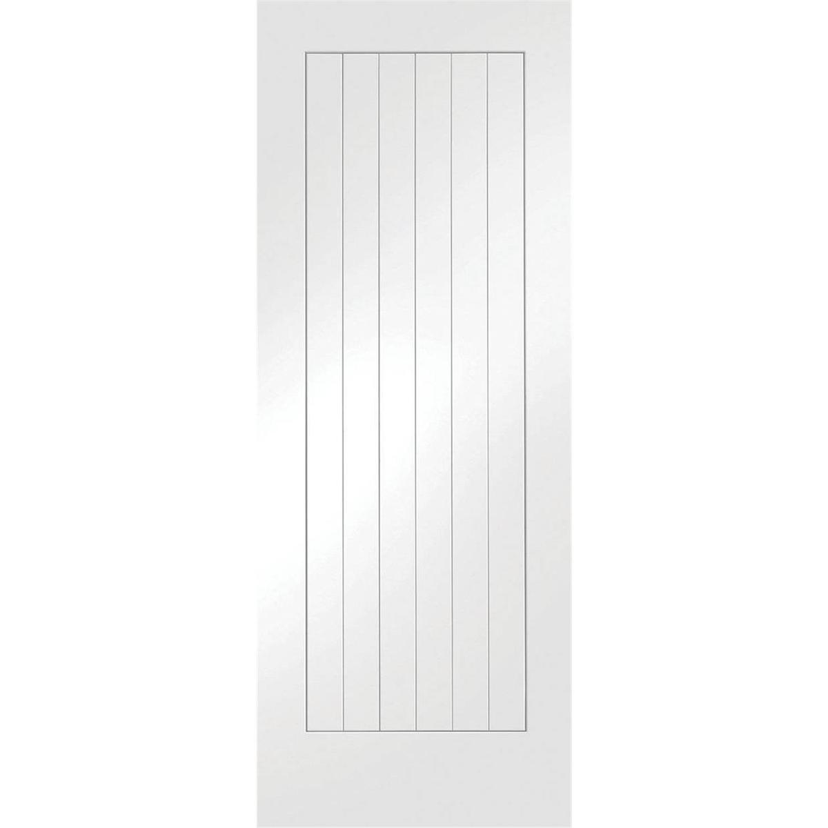 Internal White Primed Cottage Door - 1981 x 838 x 35mm - Suffolk - XL Joinery