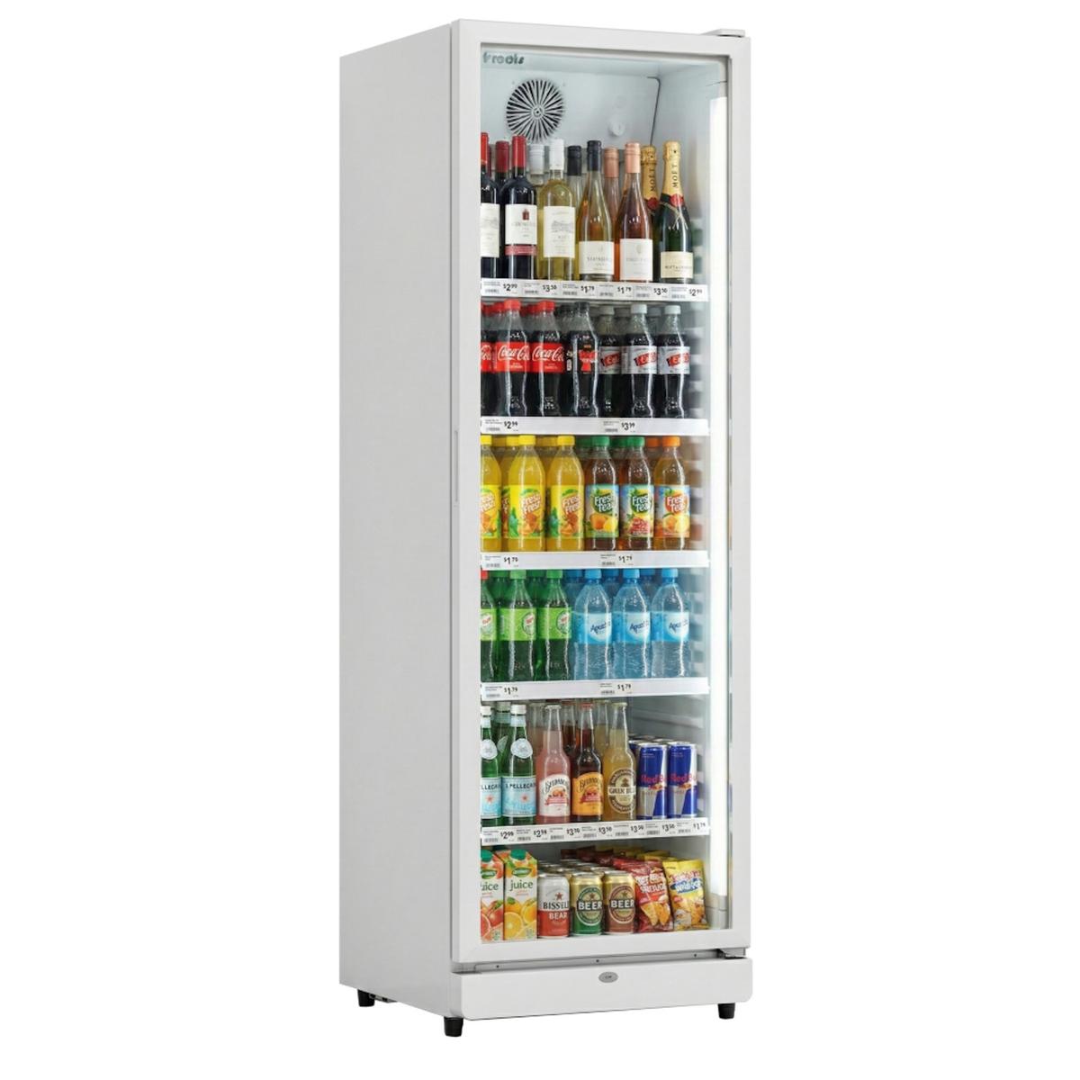 Prodis XD381-LE Single Door Upright Display Fridge - 388 Ltr