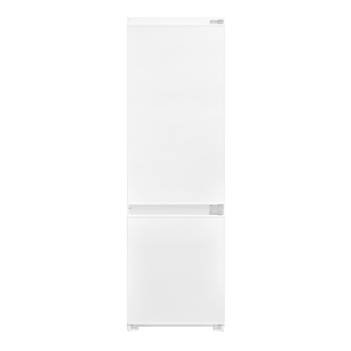 electriQ 243 Litre 177cm Frost Free 70/30 Integrated Fridge Freezer - White with Sliding Door Hinge