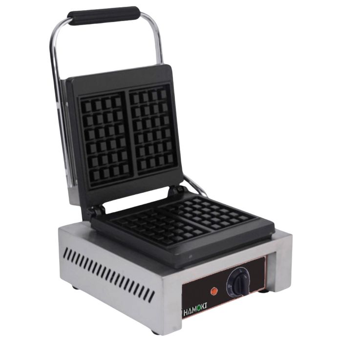 Hamoki Double Square Pattern Waffle Maker - Plug In