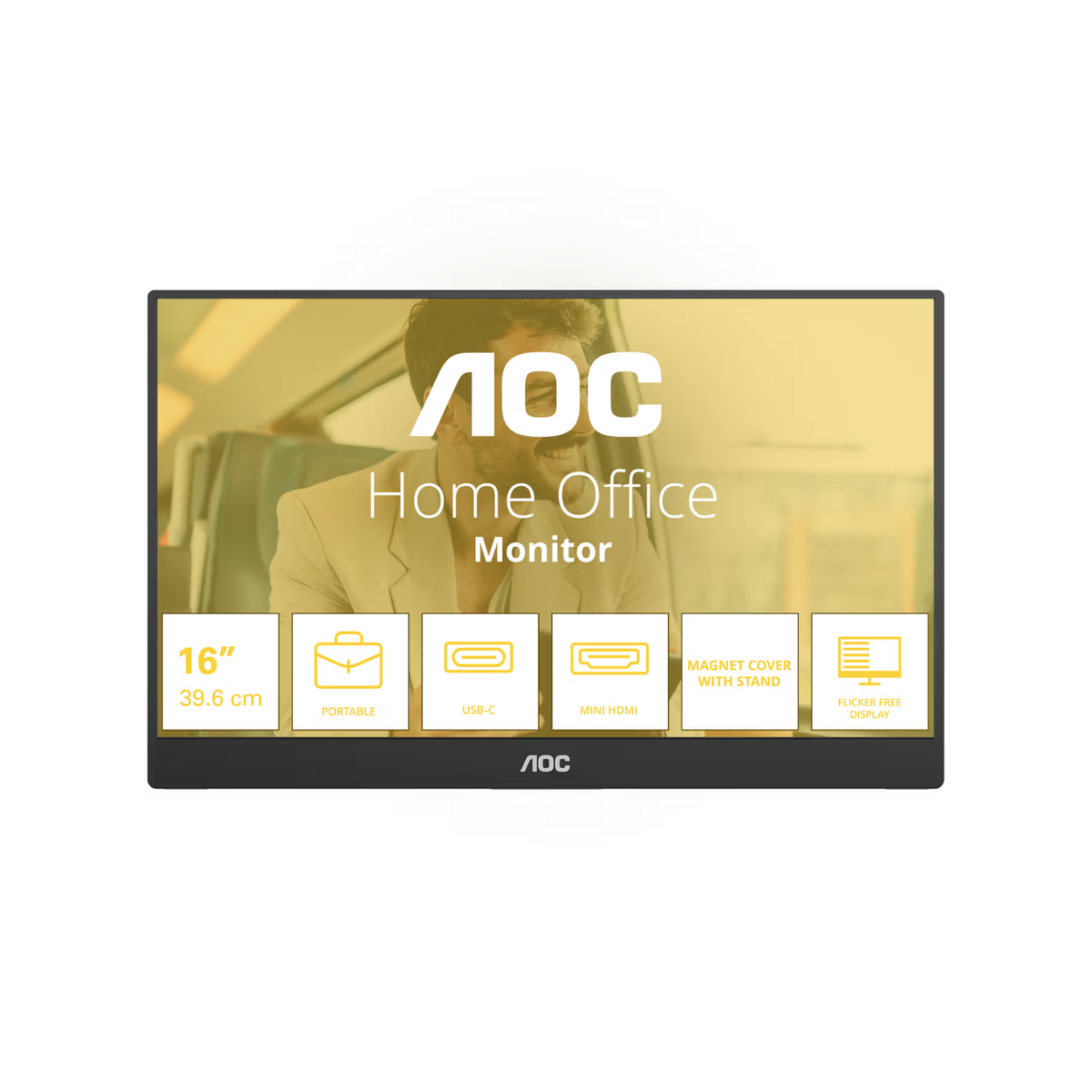 AOC 16T20E2 15.6" IPS Full HD Portable Monitor