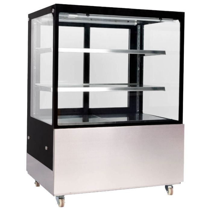 Hamoki 900Z Cake Display Fridge & Counter - 330 Ltr, 900mm Wide