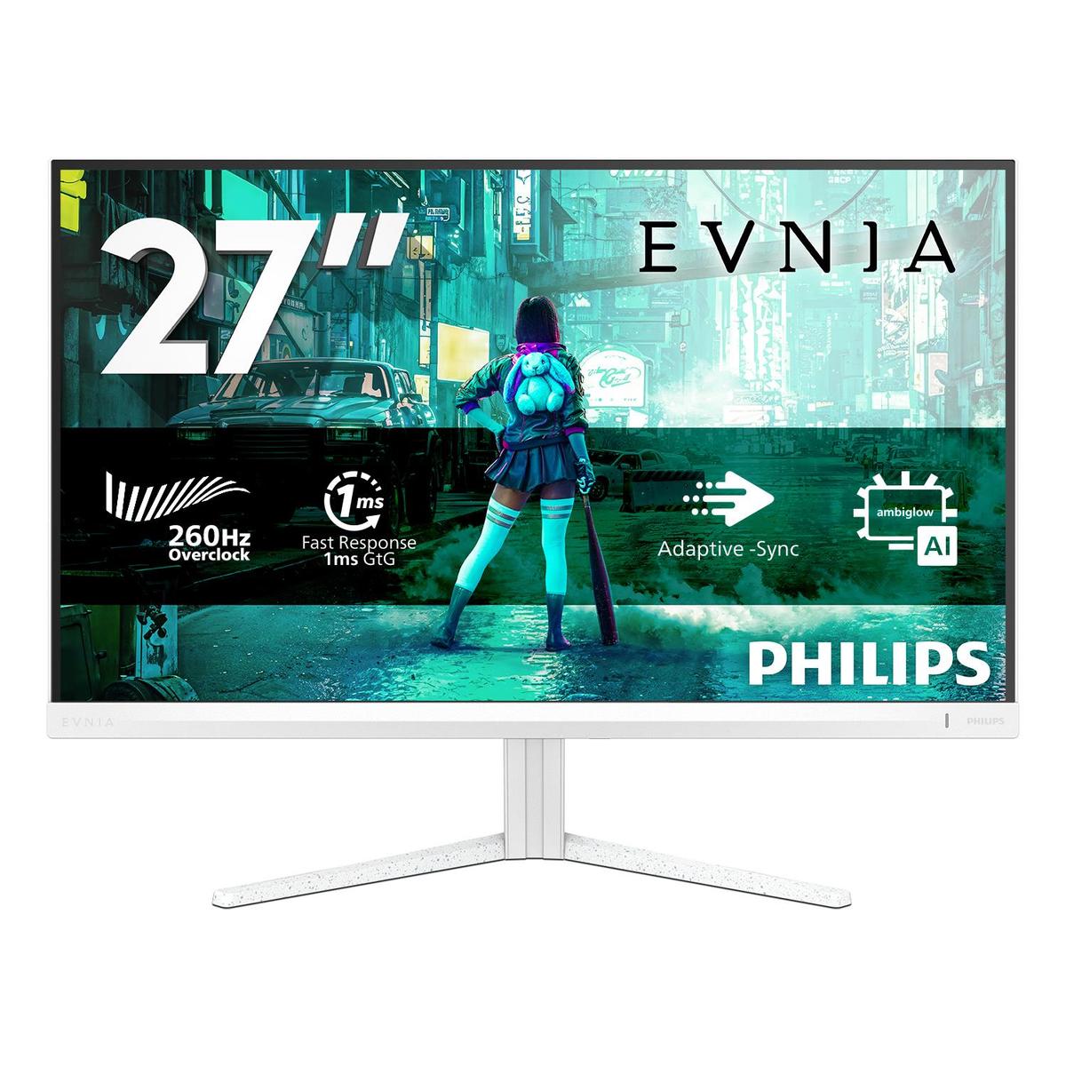 Philips Evnia 3000 27" Fast IPS Full HD 260Hz 0.3ms Gaming Monitor