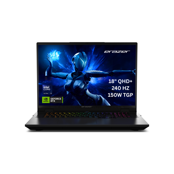Refurbished Medion ERAZER Beast 18 Intel Core Ultra 9 32GB RAM 2TB SSD RTX 5090 240Hz 18 Inch Windows 11 Gaming Laptop
