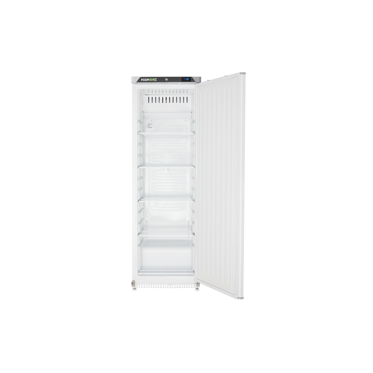 GRADE A2 - Hamoki F400SS Single Door Upright Freezer - 400 Ltr, Stainless Steel